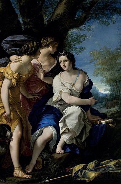 Stefano Torelli Diana and nymphs France oil painting art